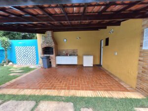 Deck com Churrasqueira